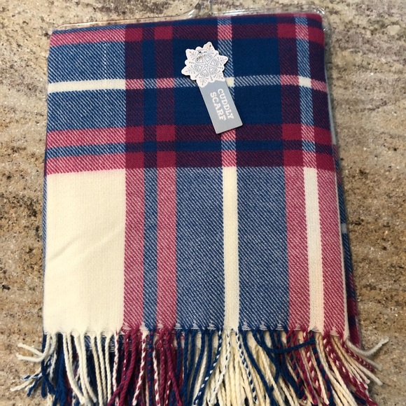 Accessories - 100% Acrylic Plaid Scarf